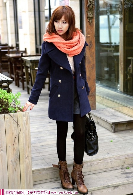 学院风逆袭  呢子大衣我的记忆