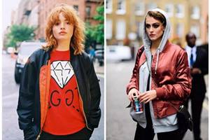 卫衣风尚今冬来袭，搭配短外套让女生帅酷满分