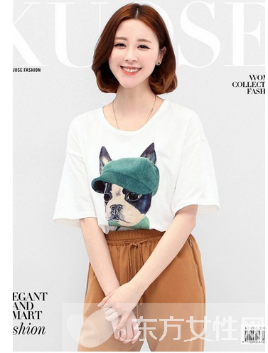 卡通t恤减龄搭配 童心未泯是值得骄傲的事情