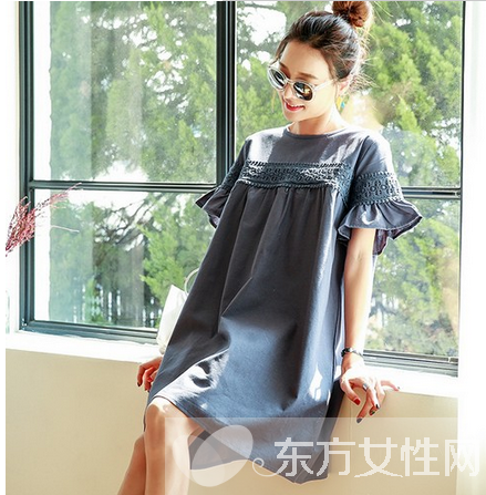 女性时尚服饰 准妈妈照样可能美出天际