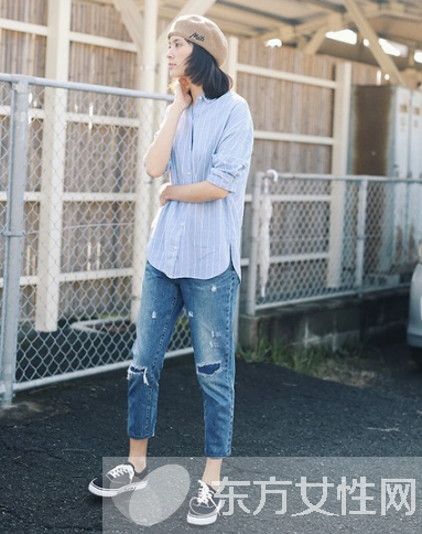 破洞牛仔裤怎么搭配 6种方式让你完美驾驭