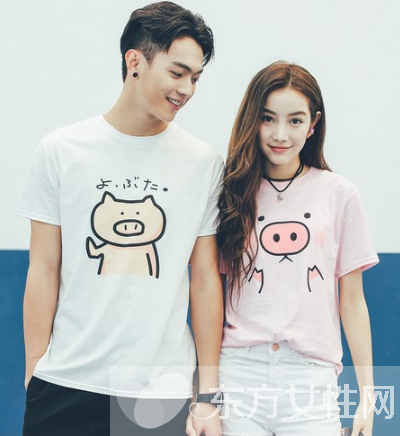 90后潮爸潮妈情侣装搭配 花样秀恩爱实力虐狗