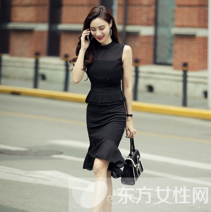 时代女性穿衣打扮 轻熟女第一步从鱼尾裙开始