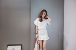 荷叶边上衣怎么搭配 驾驭低难度美出新高度