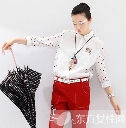 波点衬衫怎么搭配 带你走进波点衬衫的绚烂世界