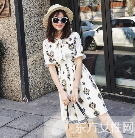 日系风格搭配 爱穿裙子的女孩运气都不会太差