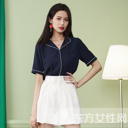 阔腿裤如何搭配上衣 尴尬腿型再也不敢作妖了