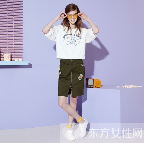 时尚夏装搭配 创意T恤带一波节奏要上天