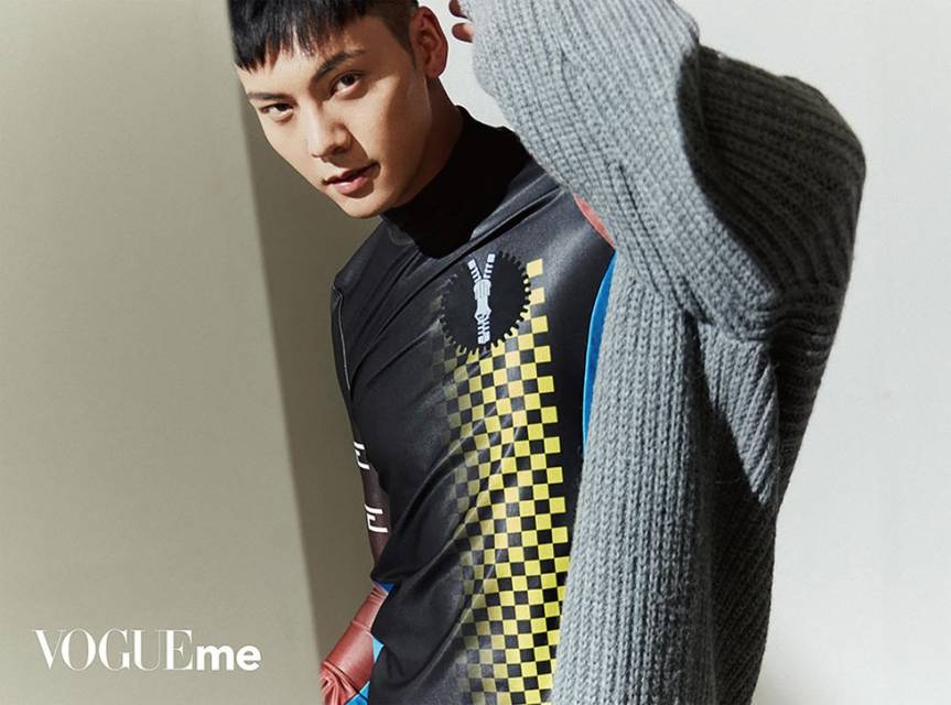 陈伟霆登《Vogue Me》封面大片 演绎个性独特风尚