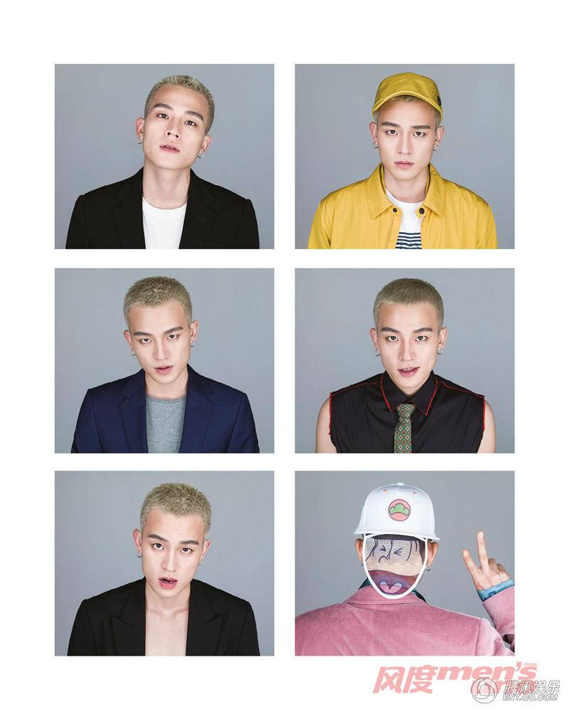 欧豪最新封面写真照 变身双面男票魅力爆表