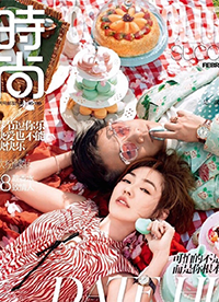 “康熙”再聚首 小S蔡康永合体登时尚杂志封面