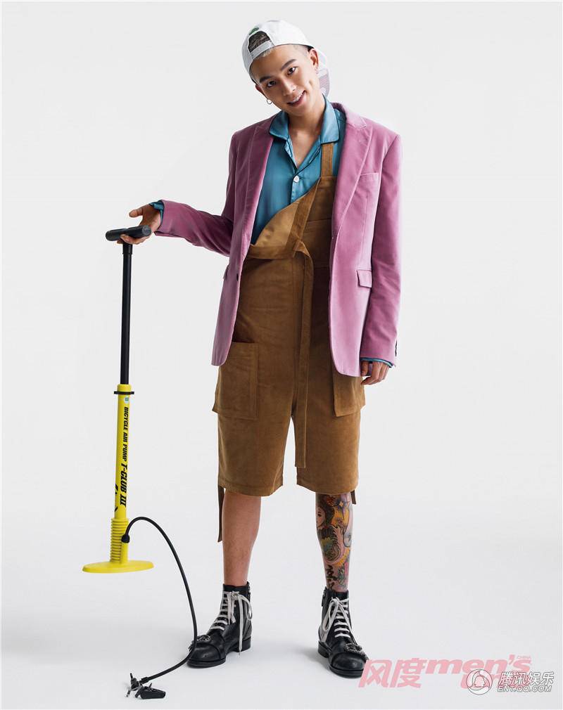 欧豪最新封面写真照 变身双面男票魅力爆表