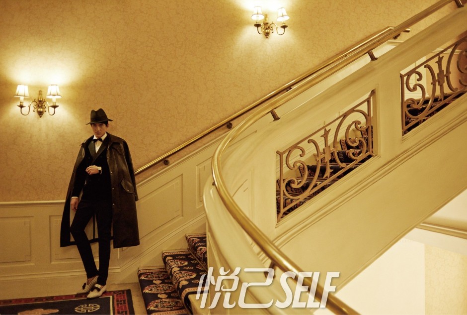 林更新登11月杂志封面 开启霸道型男暖冬模式