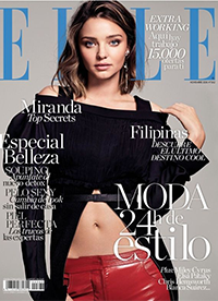 米兰达可儿登杂志《ELLE》西班牙11月刊封面