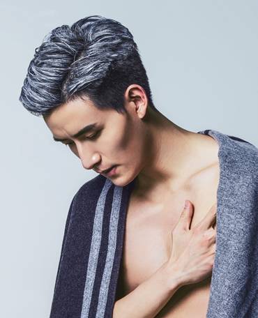 男士时尚发型设计 演员汪汐爷爷造型荷尔蒙爆发