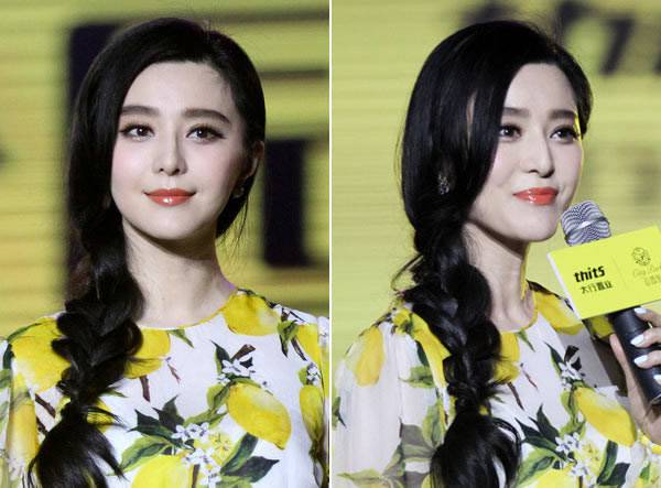 女明星辫子发型图片 春天编发的好选择