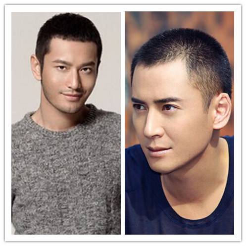 清爽干净的短发发型是最经典的男士平头发型