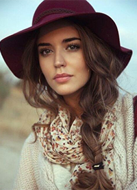 快来看看冬季女生最in戴帽子发型