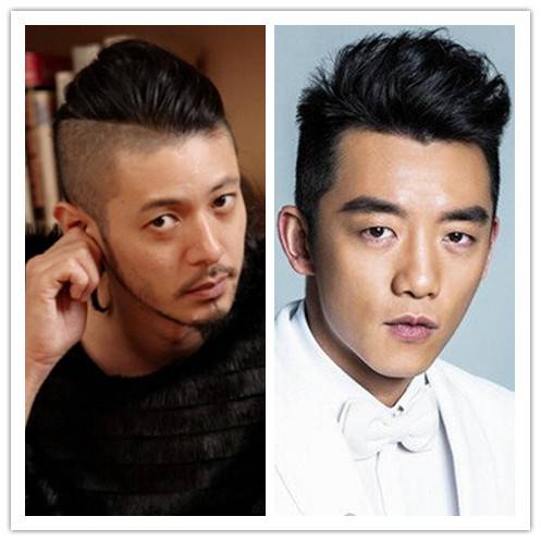 男生帅气发型 男明星演绎最新莫西干造型设计