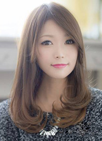 夏季窄额头女生新发型变身萌妹子