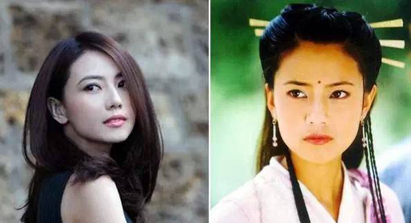 女明星没有刘海发型图片 美丑就在一瞬间