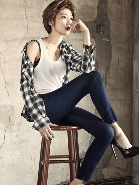 高俊熙短发时尚造型 帅气中又不失温柔