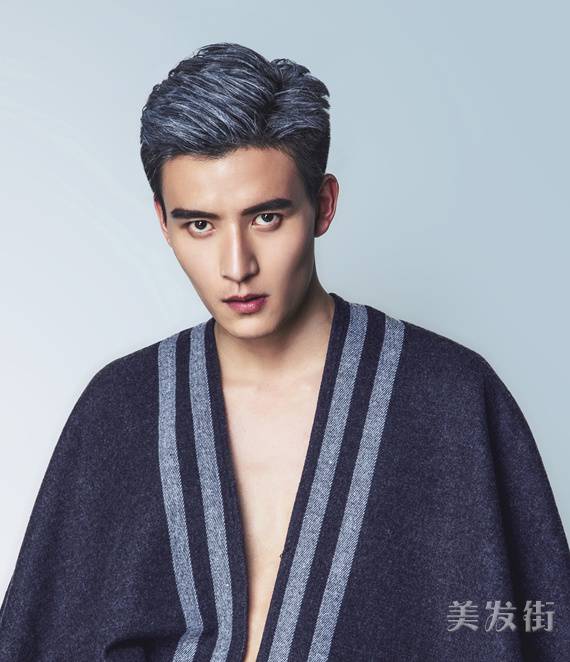 男士时尚发型设计 演员汪汐爷爷造型荷尔蒙爆发