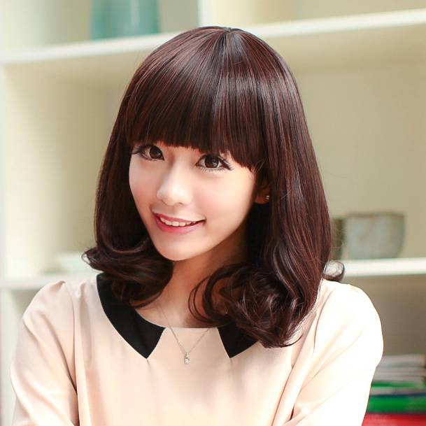 2016春季齐刘海发型图鉴 唯美修颜俏皮可爱