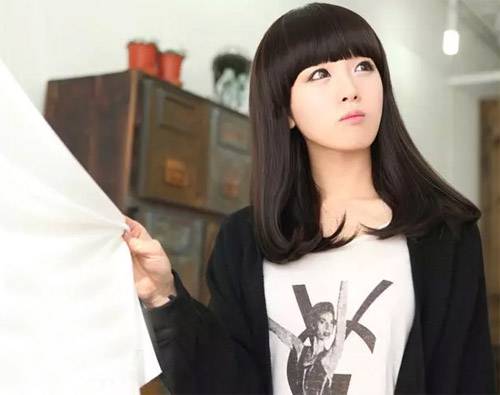 2016春季齐刘海发型图鉴 唯美修颜俏皮可爱