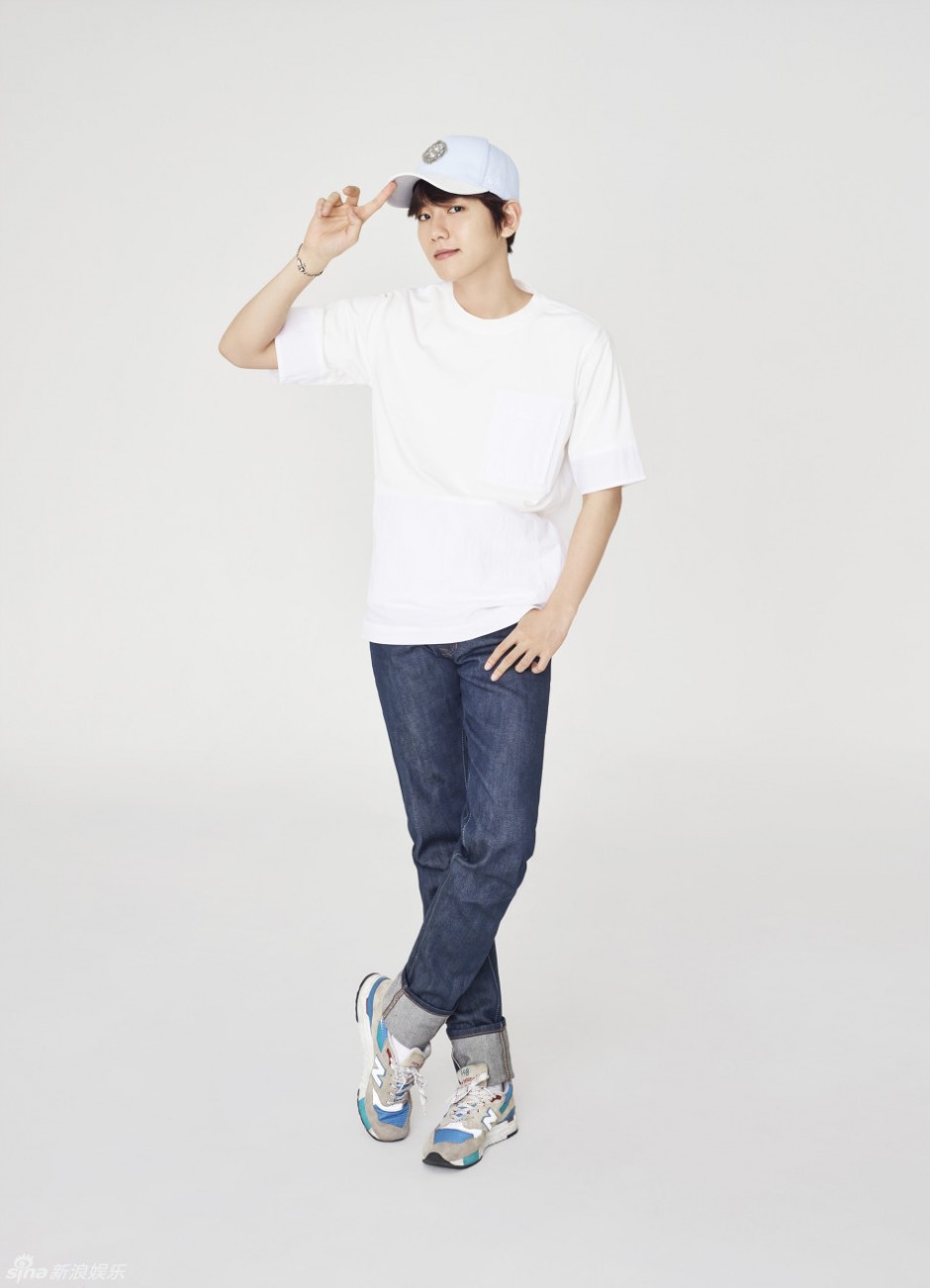 EXO运动写真高清大图 酷帅男团清爽来袭