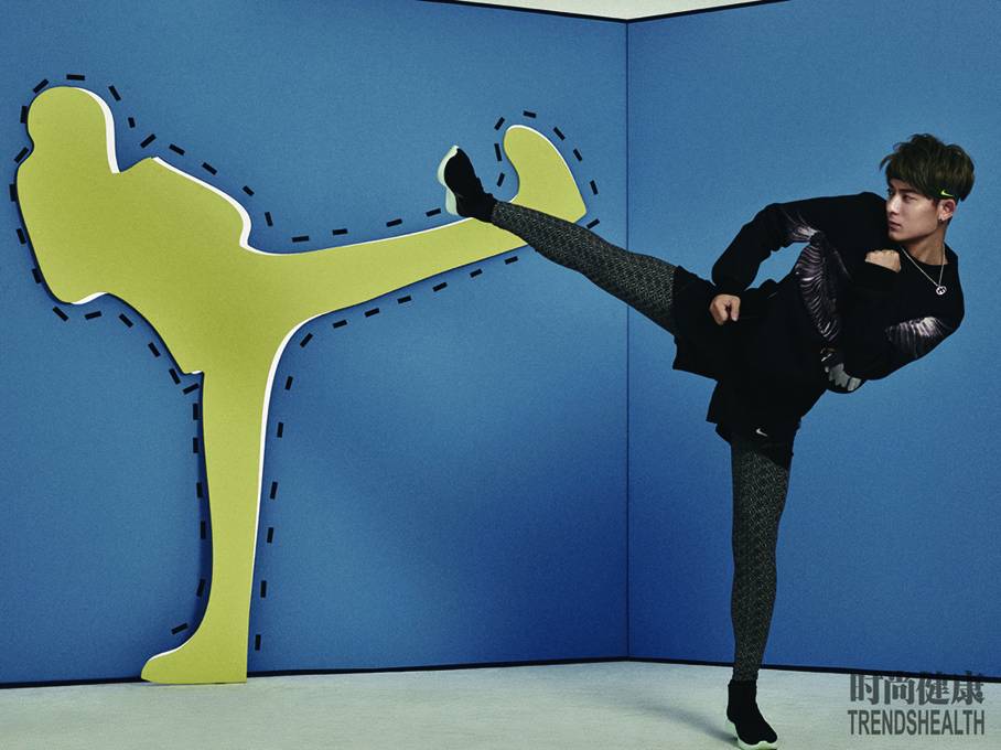 陈翔活力写真图片 型男运动力MAX爆表