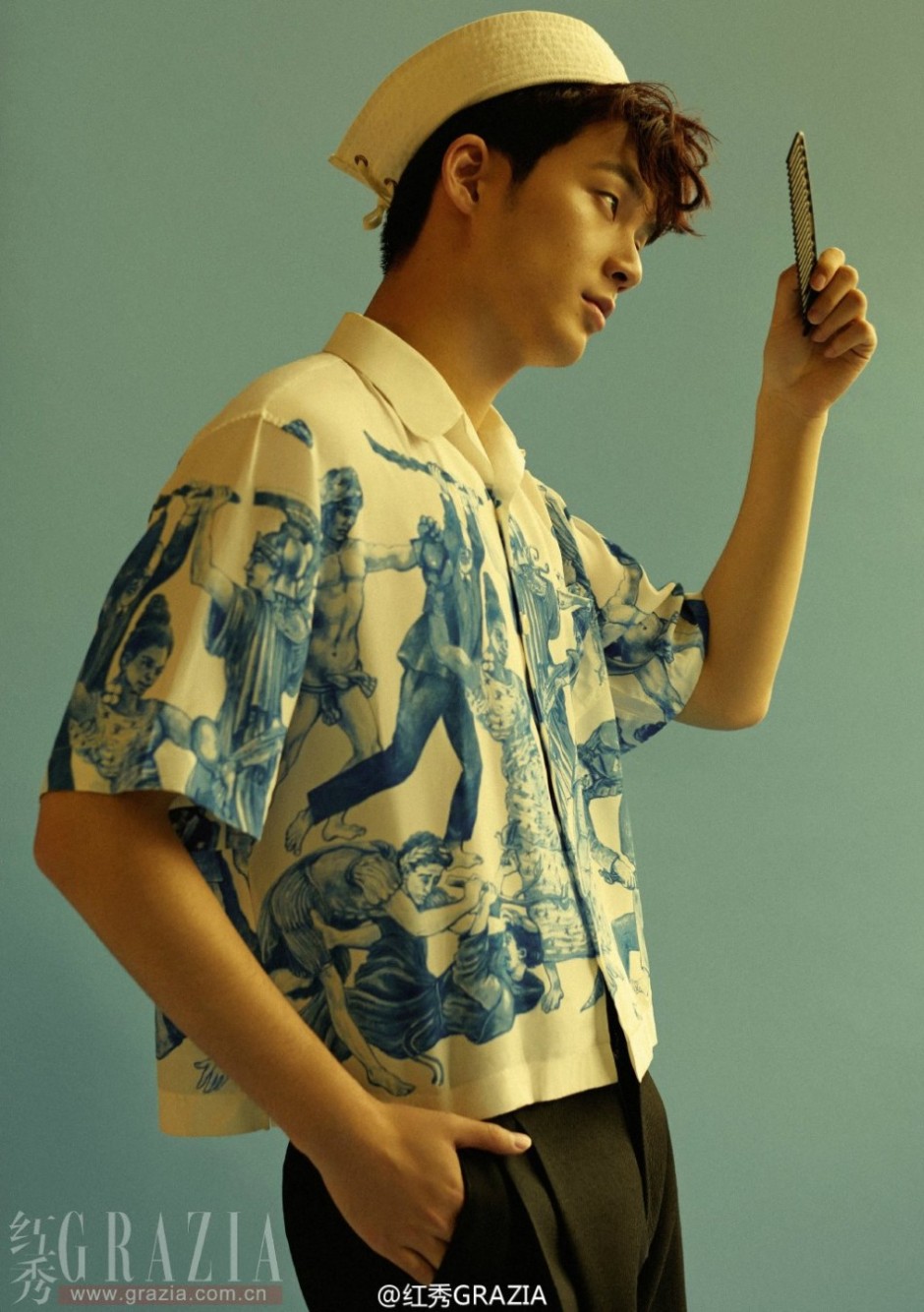 &ldquo;奶爸&rdquo;董力最新写真 荷尔蒙爆棚大秀精致胸肌