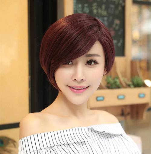 小清新气质短发发型推荐 开启菱形小颜法则