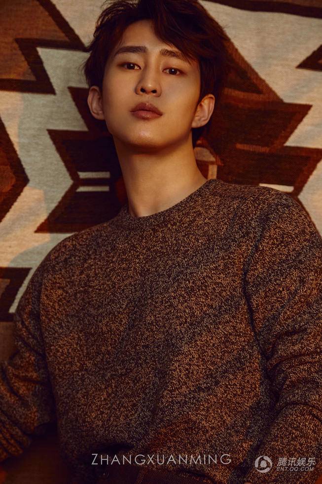 演员宋文作早春温暖写真 文艺韩范儿男友力Max