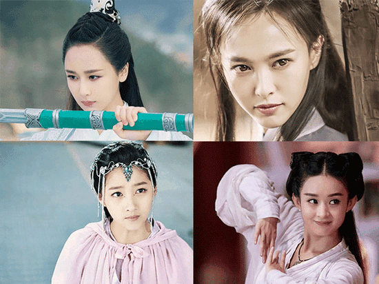 一字眉OUT了！明星教你如何看脸型选&ldquo;眉&rdquo;