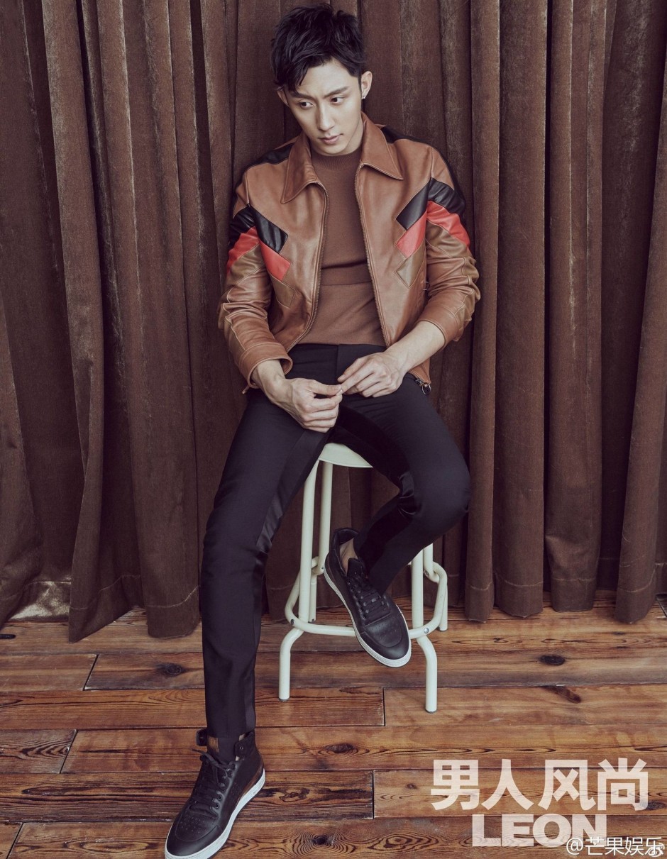 黄景瑜最新帅气写真公开 俊朗面孔彰显男人风尚