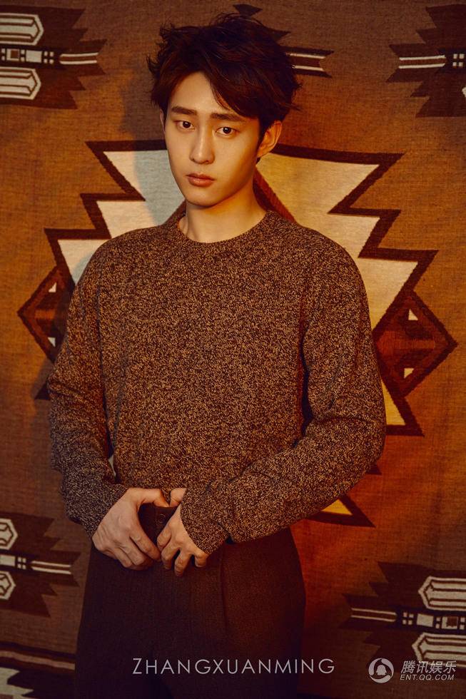 演员宋文作早春温暖写真 文艺韩范儿男友力Max