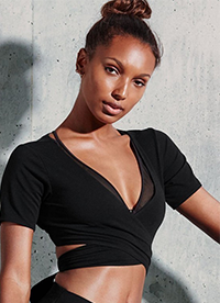 维密黑天使Jasmine Tookes性感运动大片曝光”