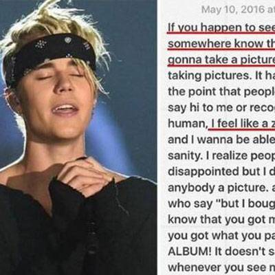 比伯演唱会呛粉丝 讲话不客气被批粗鲁