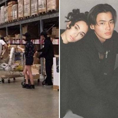 水原希子与男友逛家居店 疑似好事将近?