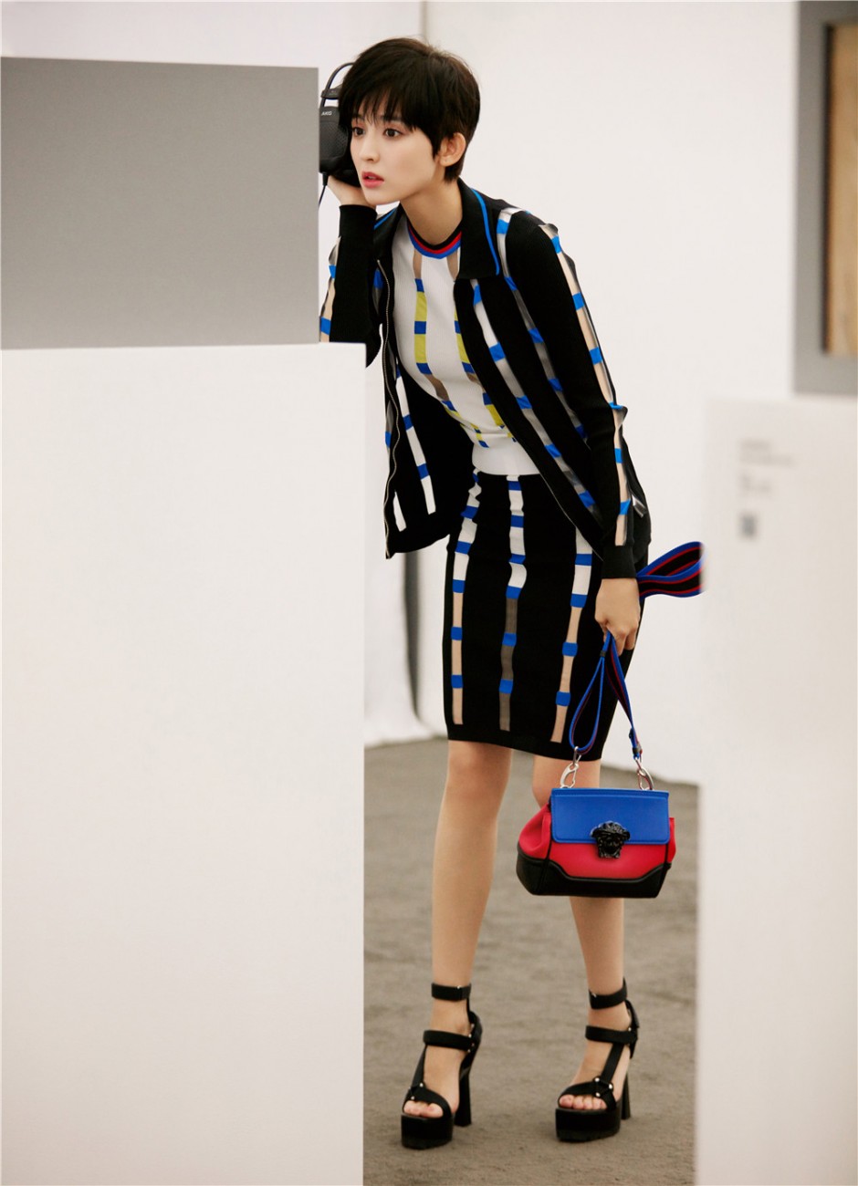 古力娜扎早春写真大片 摩登风范酷感十足