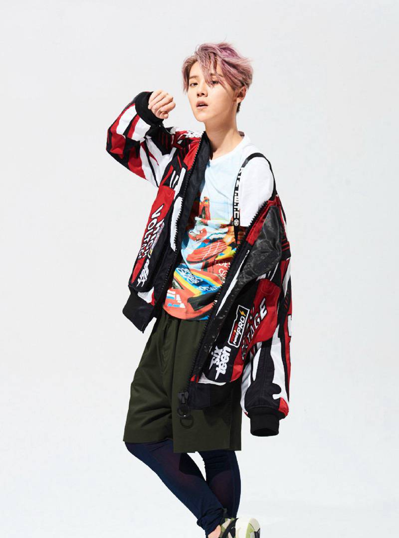 鹿晗摄影写真大图曝光 化身运动活力少年