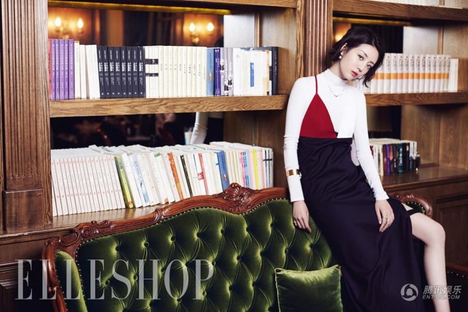 李溪芮早春图片写真曝光 演绎&ldquo;时装精&rdquo;潮范养眼