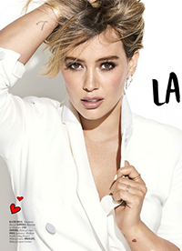 美剧女星Hilary Duff写真大片 深V秀丰满微胖身材