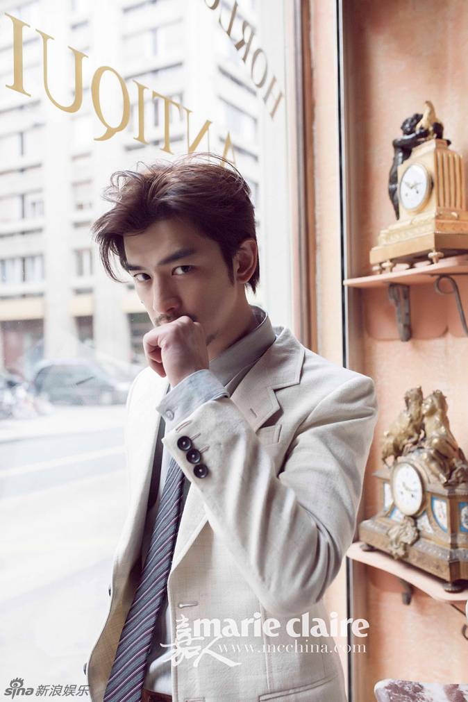 陈柏霖最新时尚写真大片 儒雅有型撩妹力max
