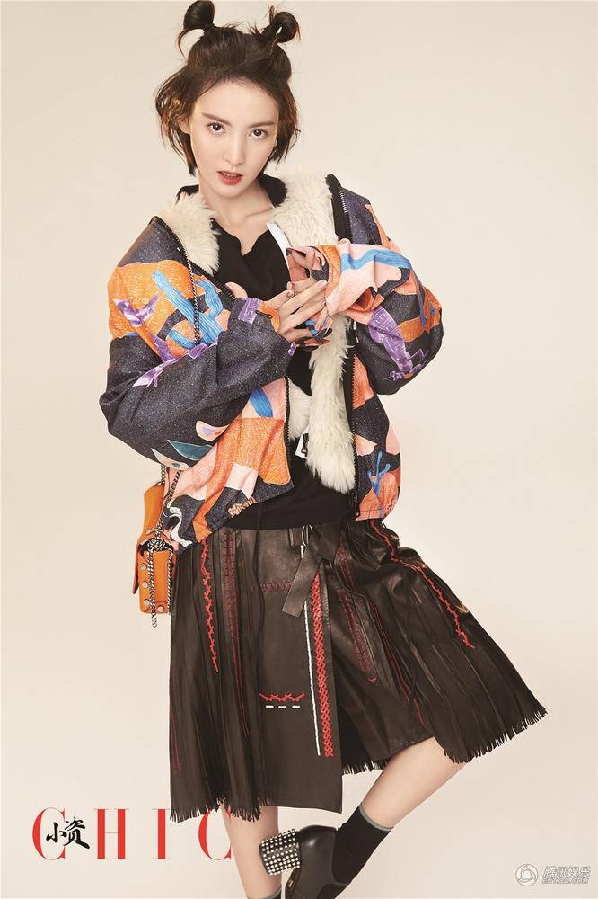 金晨最新时尚写真大片 轻松hold住多种造型