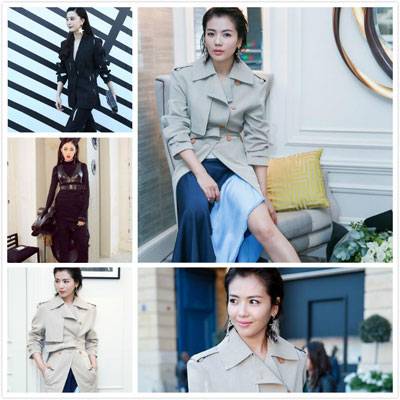 2017春夏巴黎时装周 范冰冰张天爱刘涛同场竞艳