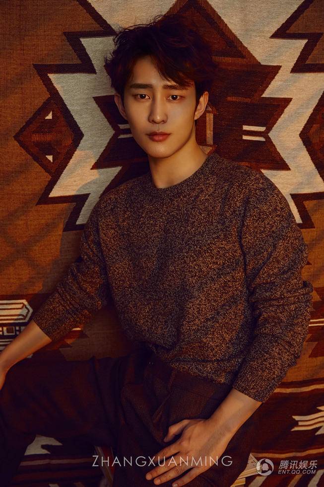 演员宋文作早春温暖写真 文艺韩范儿男友力Max