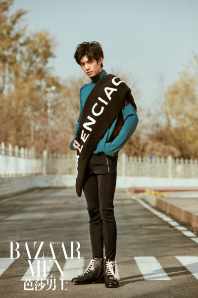 宋威龙时尚写真图片 眼神清澈散发男士魅力