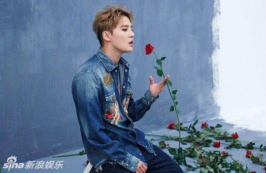 JYJ金俊秀时尚写真大片 金发眼线造型前卫